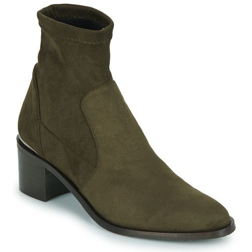 Stivaletti Donna JB Martin LUCIE Kaki, eleganti e versatili, realizzati in materiale di alta qualità. Design moderno e comfort assicurato per ogni occasione. Scarpe perfette per completare il tuo look con stile. Acquista ora il tuo paio di stivaletti LUCIE Kaki!
