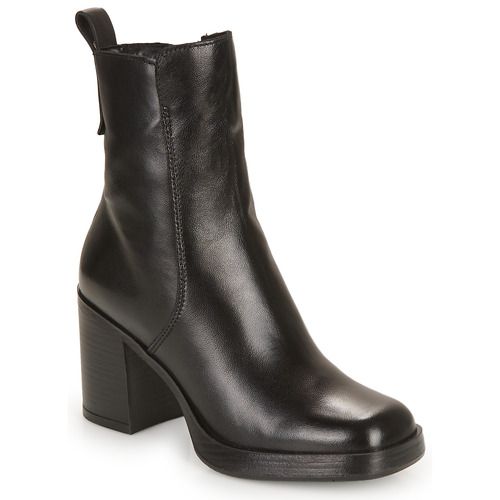 Stivaletti Donna Mjus MICEALA 2 Nero in pelle con dettagli eleganti, ideali per un look sofisticato e alla moda. Comodi e versatili, perfetti per ogni occasione. Acquista i tuoi stivaletti Mjus presso Outlet Scarpe Online.