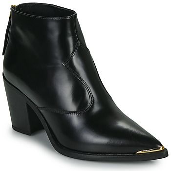 Stivaletti Unisa MIRLO Nero per Donna, eleganti e versatili, con design alla moda e materiali di alta qualità, perfetti per ogni occasione e ideali per completare il tuo outfit invernale.