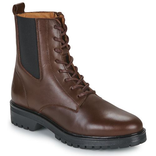 Stivaletti Donna Marrone Casual Attitude NEW001, eleganti e versatili, ideali per ogni occasione. Questi stivaletti in pelle di alta qualità offrono comfort e stile, perfetti per il tuo guardaroba. Acquista online ora per un look contemporaneo e alla moda!