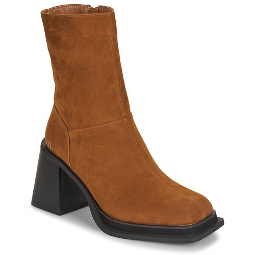 Stivaletti Moony Mood NEW05 Marrone per donna, eleganti e versatili, ideali per ogni occasione. Realizzati in materiali di alta qualità, questi stivaletti offrono comfort e stile, perfetti da abbinare a qualsiasi outfit. Scopri il tuo nuovo must-have per la stagione.