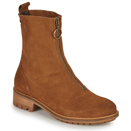 Stivaletti Donna Betty London Nadyne Marrone, eleganti e versatili, ideali per ogni occasione. Realizzati in materiali di alta qualità, queste calzature offrono comfort e stile. Perfetti per completare il tuo look autunnale e invernale, gli stivaletti marroni Nadyne si abbinano facilmente a jeans, abiti o gonne. Un must-have per ogni guardaroba femminile!