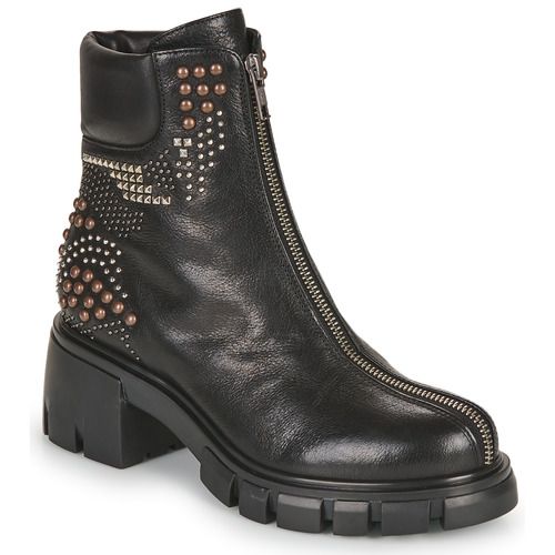Stivaletti Donna Fru.it 8340-953-GLOVE-NERO-BROCHIE-MULTICOLOR Nero, eleganti e versatili, perfetti per ogni occasione. Design moderno con dettagli multicolore, ideali per completare il tuo outfit con stile. Comfort e qualità garantiti, un must-have per la tua collezione di calzature. Disponibili online, regalo perfetto per donne attente alla moda.