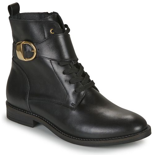 Stivaletti Donna Myma 7015MY01-CUIR-NOIR Nero, eleganti e versatili, realizzati in cuoio di alta qualità. Design sofisticato per un look alla moda. Ideali per ogni occasione, comfort e stile per la stagione. Acquista ora i tuoi stivaletti neri!