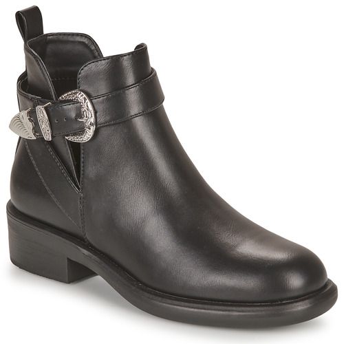 Stivaletti Donna Only ONLBLOOM-5 PU BUCKLE BOOT Nero con design elegante e moderno, perfetti per outfit casual e chic. Realizzati in materiale PU, questi stivaletti offrono comfort e stile con una fibbia decorativa. Ideali per ogni occasione, sono un must-have nel guardaroba femminile. Acquista gli stivaletti Only ONLBLOOM-5 per un tocco di classe al tuo look.