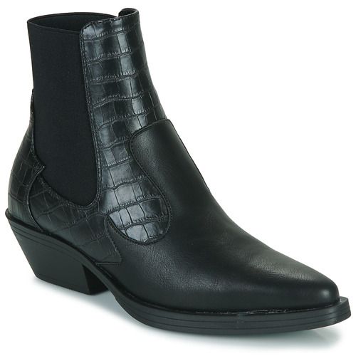 Stivaletti Donna Only ONLBRONCO-2 SHORT PU COWBOY BOOT Nero, eleganti e versatili per ogni occasione. Realizzati in materiale PU di alta qualità, con un design cowboy alla moda. Perfetti per completare il tuo outfit con stile e comfort. Acquista ora per un look unico e alla moda!