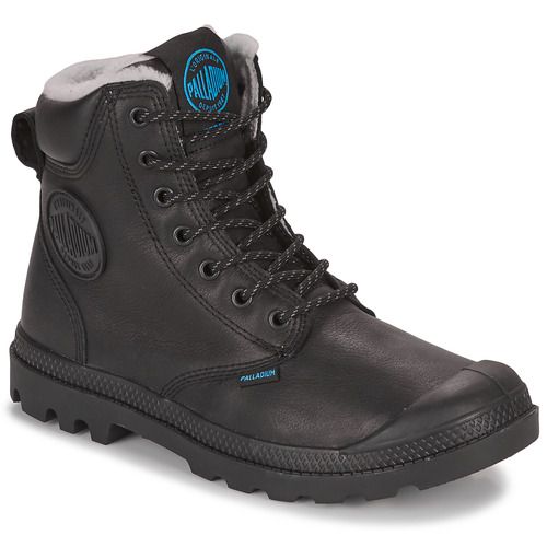 Stivaletti Donna Palladium PAMPA SPORT CUFF WPS Nero, eleganti e alla moda, ideali per ogni stagione. Design versatile e comodità ottimale, perfetti per completare il tuo outfit. Acquista ora per un look trendy e funzionale.