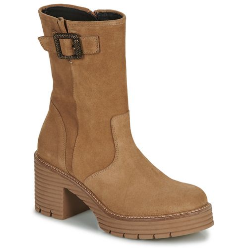 Stivaletti Donna Regard POLA Marrone - Eleganti e alla moda, questi stivaletti in pelle marrone offrono comfort e stile. Perfetti per ogni occasione, ideali da abbinare a jeans o abiti. Acquista ora il tuo paio di stivaletti POLA per un look chic e versatile!