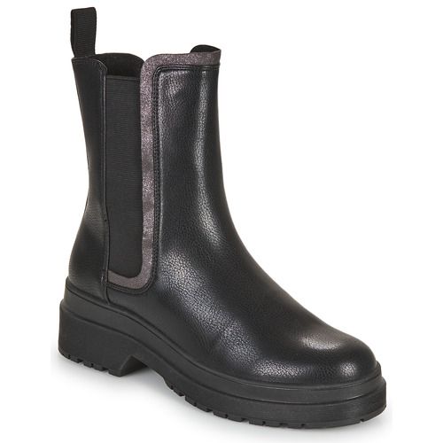 Stivaletti Donna Chattawak TUXTLA Nero, eleganti e versatili, perfetti per ogni occasione. Realizzati in pelle di alta qualità, offrono comfort e stile. Ideali per outfit casual o formali, con suola antiscivolo per una camminata sicura. Risalta la tua femminilità con questi stivaletti alla moda. Acquista ora per un look chic e sofisticato!