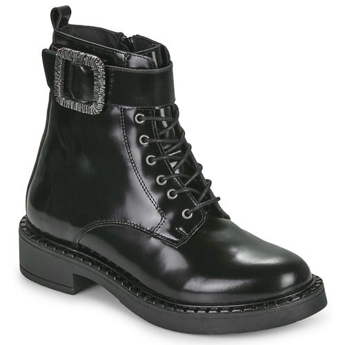 Stivaletti ULYSSE Nero Donna di Regard, eleganti e versatili, perfetti per ogni occasione. Realizzati in materiali di alta qualità, offrono comfort e stile. Ideali da abbinare con abiti casual o look più raffinati, questi stivaletti neri sono un must-have per il guardaroba femminile. Scopri la combinazione perfetta di moda e praticità con gli stivaletti ULYSSE.