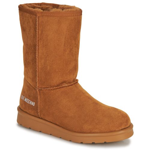 Stivaletti donna Love Moschino WINTER BOOT marrone, eleganti e confortevoli, ideali per la stagione invernale. Design alla moda con profilo alto, perfetti per completare outfit casual e chic. Acquista ora per aggiungere un tocco di stile unico al tuo guardaroba!