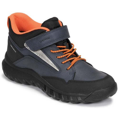 Stivaletti bambino ragazzo Geox J SIMBYOS B ABX C Marine, comodi e impermeabili, ideale per le avventure in esterno. Design elegante e sportivo, perfetti per ogni stagione. Acquista ora per garantire il massimo comfort e stile ai tuoi bambini.