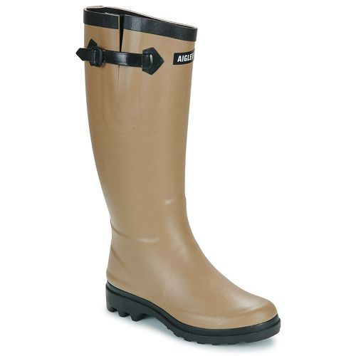 Stivali da pioggia da donna Aigle AIGLENTINE 2 NL in colore Beige, perfetti per la stagione umida. Design elegante e funzionale, ideali per ogni occasione all'aperto. Realizzati con materiali di alta qualità per garantire comfort e durata. Ottima scelta per le amanti dello stile e della praticità.