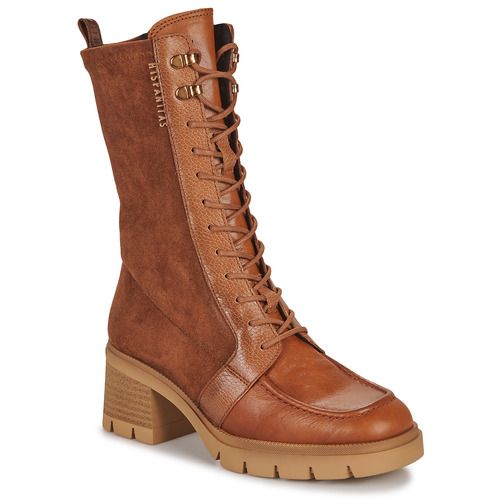 Stivali Dona in Marrone Hispanitas EVEREST, eleganti e confortevoli, perfetti per ogni occasione. Design raffinato con dettagli chic, ideali per l'autunno e l'inverno. Moda di alta qualità per donne sofisticate.