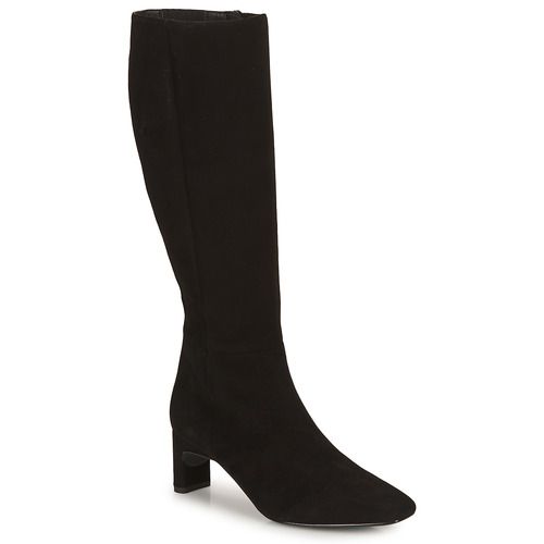 Stivali Donna Unisa LISA Nero in pelle, design elegante e comodo, perfetto per ogni occasione. Ideali per l'inverno, con suola antiscivolo e tacco stabile. Scopri la qualità e lo stile di Unisa per un look sofisticato.