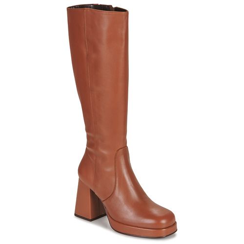 Stivali Donna Fericelli MUAGE Marrone in pelle, eleganti e alla moda, perfetti per ogni occasione. Design sofisticato con dettagli raffinati, ideali per completare il tuo look autunnale e invernale. Acquista ora i Fericelli MUAGE per un comfort eccezionale e uno stile senza tempo.