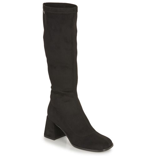 Stivali a metà coscia DOROTHY Nero per donna di Les Tropéziennes par M Belarbi, eleganti e alla moda, ideali per completare outfit chic e casual, perfetti per tutte le stagioni. Scarpe di qualità, versatili e comode, perfette per ogni occasione.