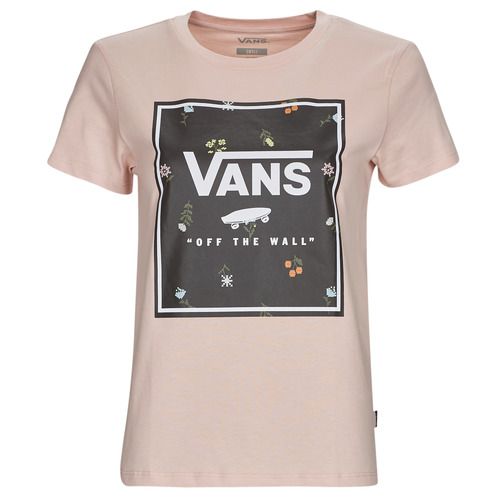 T-shirt Vans MICRO DITSY BOX FILL Rosa per donna, maniche corte, stile casual e alla moda, perfetta per l'uso quotidiano. Design elegante con stampa microditsy, ideale per abbinamenti versatili. Disponibile in diverse taglie per soddisfare ogni esigenza. Acquista ora e aggiungi un tocco di stile al tuo guardaroba!