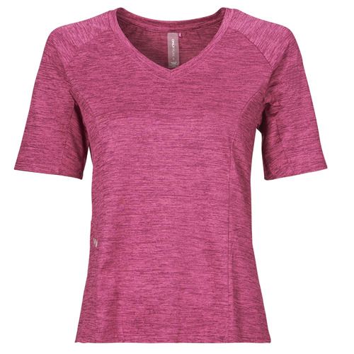 T-shirt breve Only Play ONPJOAN Rosa per donna, elegante e comoda, perfetta per il tempo libero e le attività sportive. Design moderno con maniche corte, ideale per la stagione estiva. Acquista ora per un look fresco e alla moda!