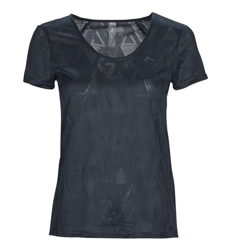 T-shirt Only Play ONPJUE V-NECK SS TRAIN TEE Marine per donna, maniche corte, ideale per attività sportive e casual. Design elegante e confortevole, perfetta per l'allenamento e il tempo libero. Acquista ora la tua maglietta trendy!