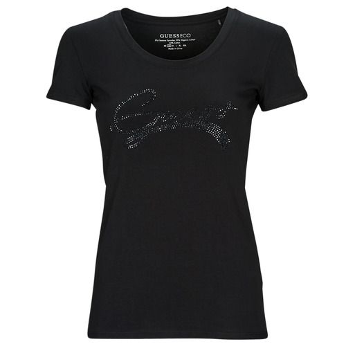 T-shirt a maniche corte Donna Guess SS RN ADELINA TEE Nero, elegante e trendy, ideale per look casual e quotidiani. Realizzata in morbido cotone, perfetta per la stagione estiva. Aggiungi stile al tuo guardaroba con questa must-have della collezione Guess.
