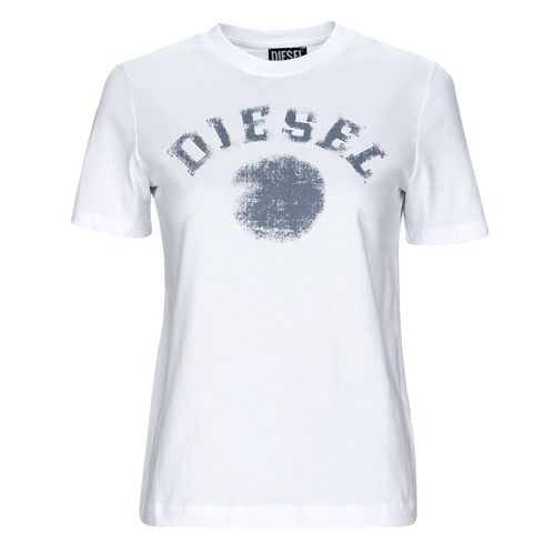 T-shirt Diesel T-REG-G7 Bianco maniche corte per donna, design elegante e moderno, ideale per un look casual e raffinato. Realizzata con materiali di alta qualità, perfetta per ogni occasione. Acquista ora e aggiungi un tocco di stile al tuo guardaroba!