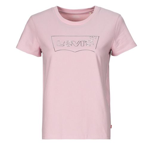 T-shirt Levis THE PERFECT TEE Viola, maniche corte, per donna. Design moderno e comfy, ideale per outfit casual e di tendenza. Realizzata in cotone morbido per massima comodità. Perfetta per la primavera estate, ottima scelta per ogni occasione. Acquista ora e aggiungi un tocco di stile al tuo guardaroba!