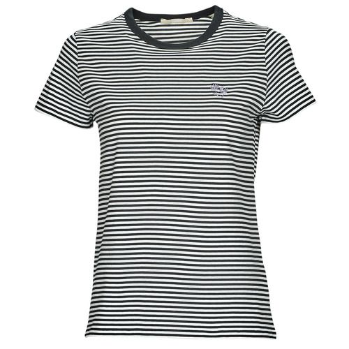 T-shirt Esprit Y/D STRIPE Nero per donna, maniche corte, in elegante design a righe, perfetta per look casual e alla moda. Realizzata con materiali di alta qualità, ideale per ogni occasione e facile da abbinare. Shop online per aggiornare il tuo guardaroba con questa versatile T-shirt.