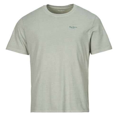 T-shirt maniche corte Uomo Pepe Jeans JACKO in grigio, elegante e casual, ideale per ogni occasione. Realizzata in cotone di alta qualità, offre comfort e stile. Perfetta per l'estate, da abbinare a jeans o pantaloni. Acquista la tua Pepe Jeans JACKO grigia per un look contemporaneo e alla moda.