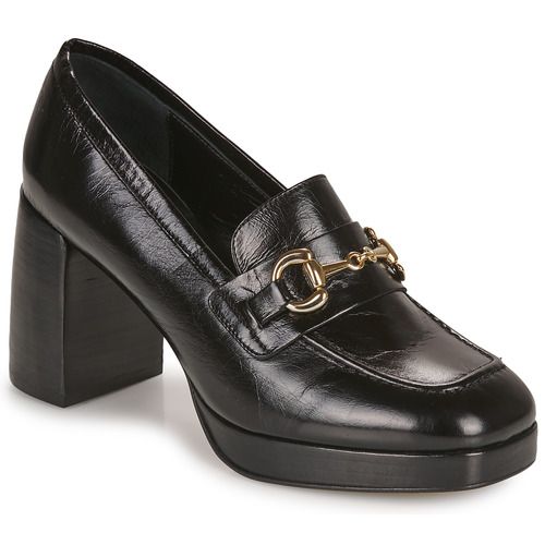 Décolleté Donna Maison Minelli TATIANY Nero, eleganti scarpe in pelle nera con tacco, ideali per occasioni formali e look sofisticati. Design raffinato e comfort assicurato, perfette per completare il tuo outfit con stile. Acquista ora per valorizzare la tua collezione di calzature!