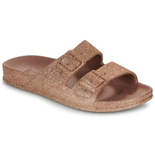Ciabatta Donna Cacatoès TRANCOSO Oro: elegante ciabatta con effetto oro, perfetta per il tempo libero e le occasioni informali. Comfort e stile uniti in un design versatile, ideale per la stagione estiva. Acquista ora per aggiungere un tocco glamour al tuo guardaroba!