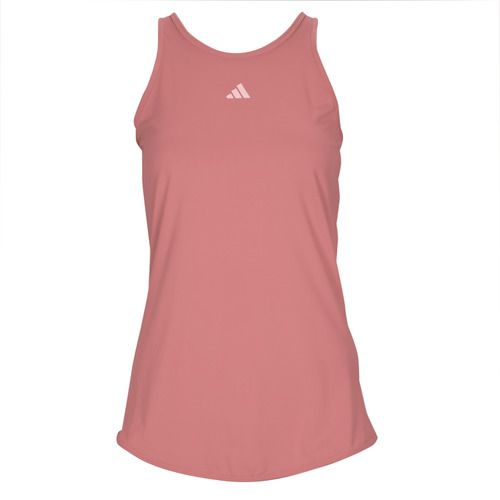 Top donna adidas TR-ES MAT TK rosa, design sportivo elegante, perfetto per il fitness e le attività all'aperto. Realizzato con materiali traspiranti e confortevoli, ideale per ogni occasione. Acquista ora per un look alla moda e performance ottimale!