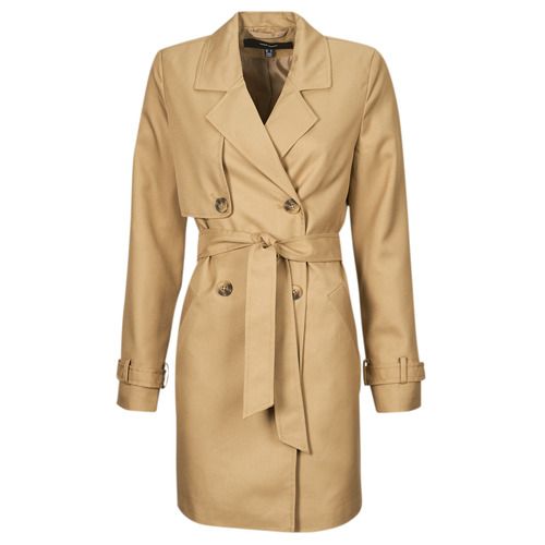 Trench Donna Vero Moda VMCELESTE Beige elegante e versatile, perfetto per ogni occasione. Realizzato in tessuto di alta qualità, questo trench aggiunge un tocco di stile al tuo outfit. Ideale per la stagione autunnale e primaverile, offre comfort e moda. Scopri il trench Vero Moda VMCELESTE Beige per un look chic e sofisticato.
