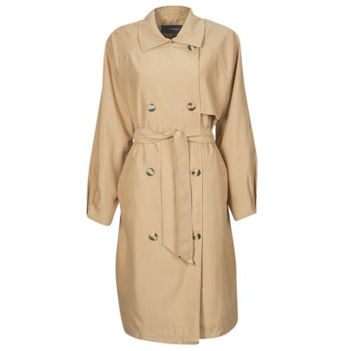 Trench Donna Beige Vero Moda VMDOREEN - Elegante giacca estiva con cintura, tasche laterali e design raffinato, ideale per completare il tuo look casual-chic. Perfetto per ogni occasione, questo trench è un must-have nel tuo guardaroba. Acquista ora il trench beige Vero Moda VMDOREEN per un tocco di stile e versatilità!