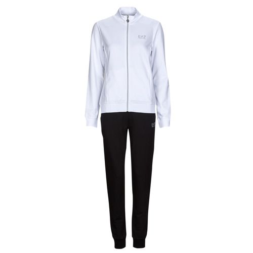 Tuta donna Emporio Armani EA7 3RTV56-TJEAZ in nero, elegante e sportiva, ideale per il tempo libero e l'attività fisica. Design moderno con dettagli distintivi del brand, perfetta per un look casual e alla moda. Disponibile per acquisto online.