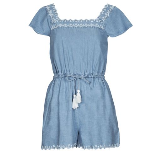 Tuta/Jumpsuit Donna Pepe Jeans ANGELA Blu, elegante e alla moda, perfetta per ogni occasione. Realizzata in tessuto di alta qualità, questa jumpsuit offre un comfort impeccabile e uno stile contemporaneo. Ideale per outfit casual o per un look sofisticato, la tuta ANGELA è un must-have nel guardaroba femminile. Scopri la versatilità e il design unico di questo prodotto Pepe Jeans, disponibile ora.