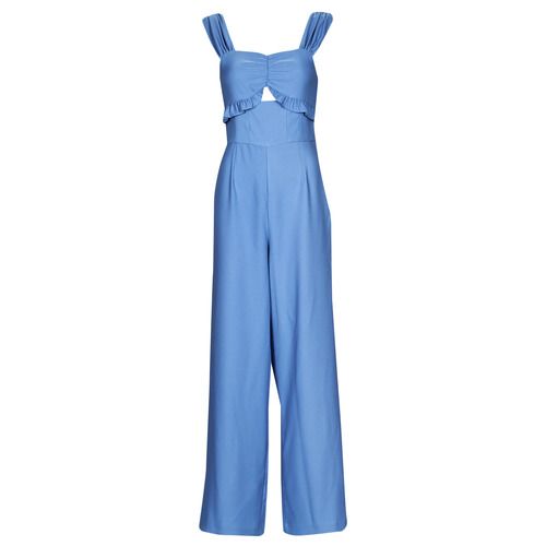 Tuta/jumpsuit donna Naf Naf LANEJA D1 blu, elegante e alla moda, perfetta per occasioni speciali e look casual. Realizzata in tessuto di alta qualità, questa tuta valorizza la figura con il suo design sofisticato e alla moda. Ideale per la primavera e l'estate, la LANEJA D1 è perfetta da abbinare con sandali o tacchi alti per un outfit chic. Scopri il comfort e lo stile con questa versatile tuta Naf Naf.