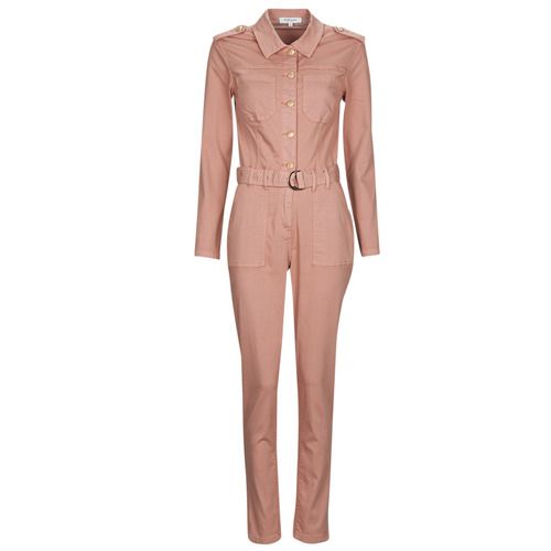 Alt text: "Morgan POCIO Rosa Tuta / Jumpsuit Donna elegante e alla moda, ideale per ogni occasione. Scopri la comodità e lo stile unico di questo jumpsuit femminile, perfetto per outfit casual e chic. Acquista ora per un look sofisticato e versatile."