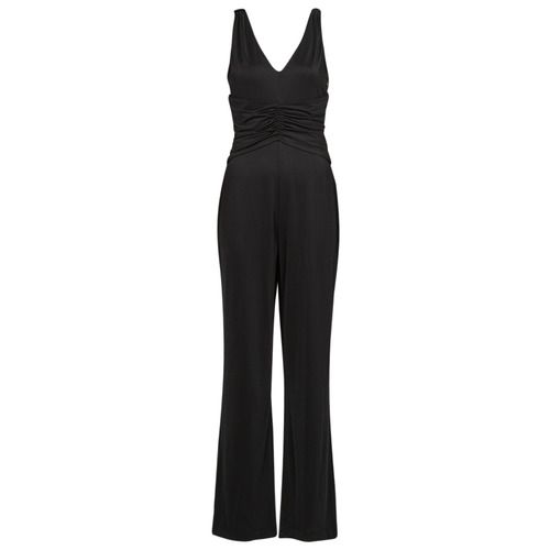 Tuta Jumpsuit Donna Guess SS COWL POPLIA OVERALL in nero, elegante e alla moda, perfetta per ogni occasione. Design contemporaneo con scollatura particolare e taglio versatile. Ideale per look casual chic o serate speciali. Acquista ora per aggiungere un tocco di stile al tuo guardaroba!