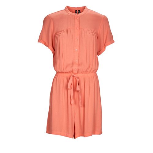 Tuta/Jumpsuit Donna Vero Moda VMMENNY PLAYSUIT WVN GA Arancio, acconciamento chic e alla moda, ideale per ogni occasione. Perfetta per l'estate, questa tuta dal colore arancione vivace è versatile e facilmente abbinabile. Realizzata con materiali di alta qualità, offre comfort e stile. Acquista ora per elevare il tuo guardaroba con questo must-have!