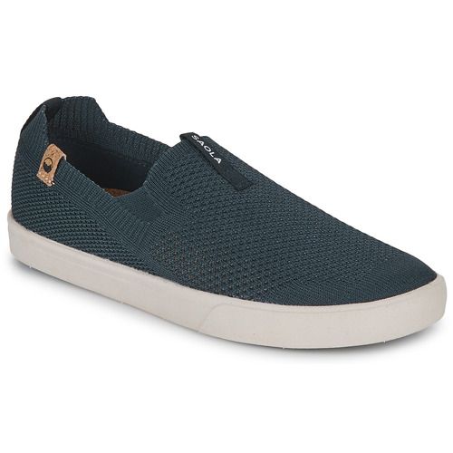 Immagine del prodotto Saola VIRUNGA Nero Slip on Donna, elegante scarpa da donna in colore nero, realizzata con materiali sostenibili. Design senza lacci per una calzata facile e versatile, perfetto per ogni occasione. Comfortable e alla moda, ideale per un look casual e chic. Scarpe ecologiche per donne attente allo stile e all'ambiente.