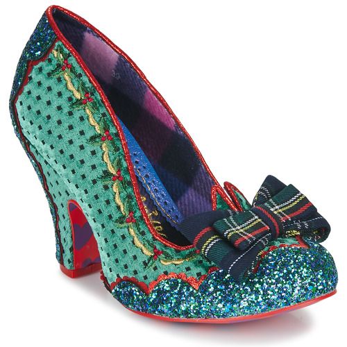 Décolleté Donna Irregular Choice Wrapped Up Pretty Verde, un elegante paio di scarpe con tacco, caratterizzate da un design unico e dettagli raffinati. Questa calzatura verde è perfetta per ogni occasione, aggiungendo un tocco di stile e originalità al tuo look. Ideali per eventi speciali o per l'uso quotidiano, queste décolleté garantiscono comfort e un'elegante silhouette. Acquista ora le Irregular Choice Wrapped Up Pretty Verde per completare il tuo guardaroba con un pezzo di alta moda!