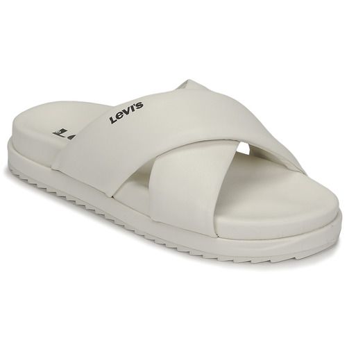 Ciabatte donna Levis LYDIA bianche, moda estiva elegante e comoda, perfette per il tempo libero. Design classico e versatile, ideali per outfit casual. Scarpe must-have per la stagione, disponibili online.