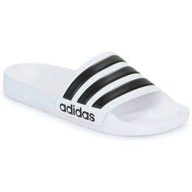 Ciabatte da uomo adidas ADILETTE SHOWER in bianco, perfette per il comfort quotidiano e il relax. Ideali per piscina e spiaggia, queste ciabatte offrono un design elegante e una vestibilità comoda. Acquista ora le adidas ADILETTE SHOWER per uno stile casual e funzionale.