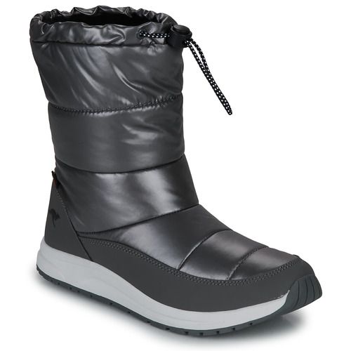 Scarpe da neve Donna Kangaroos K-WW Luna RTX in Grigio, resistenti all'acqua e calde, ideali per affrontare l'inverno. Design moderno e funzionale, perfette per escursioni e utilizzo quotidiano.