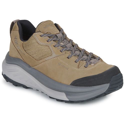 Scarpe da trekking donna VIKING FOOTWEAR Cerra Hike Low GTX W Beige, ideali per escursioni e attività all'aperto. Design elegante e funzionale, con membrana Gore-Tex per impermeabilità e traspirabilità. Suola antiscivolo per una migliore aderenza su terreni variabili. Perfette per avventure in montagna e passeggiate nel bosco.