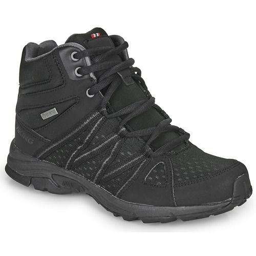 Scarpe da trekking Donna VIKING FOOTWEAR Day Mid GTX W in colore Nero, ideali per escursioni e attività all'aperto, con tecnologia impermeabile e traspirante GORE-TEX, suola antiscivolo per una migliore aderenza. Perfette per amanti della natura e avventure outdoor.