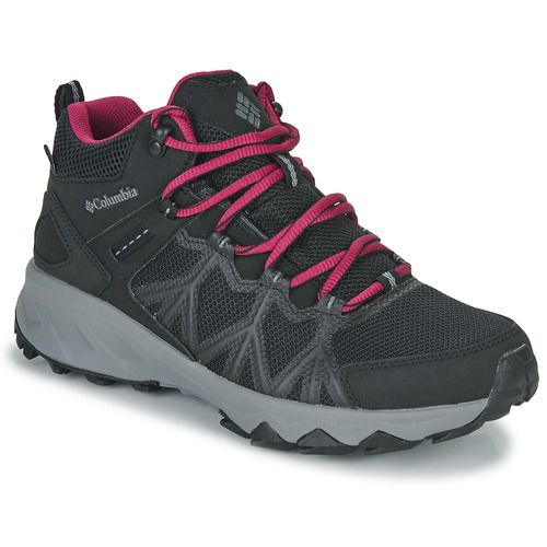 Scarpe da trekking Donna Columbia PEAKFREAK II MID OUTDRY in nero, ideali per escursioni e attività all'aperto, con tecnologia impermeabile e suola antiscivolo per massima aderenza e comfort. Perfette per avventure in montagna e trekking.
