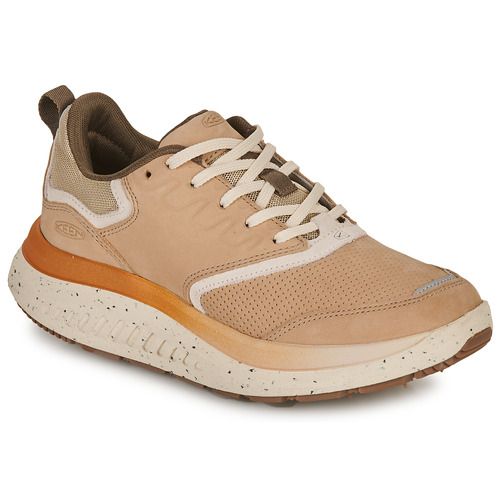 Scarpe da trekking da donna Keen WK400 LEATHER Beige, perfette per escursioni e attività all'aperto. Realizzate in pelle di alta qualità, offrono comfort e supporto per ogni avventura. Ideali per camminate in montagna o passeggiate nel bosco. Aggiungi stile e funzionalità al tuo equipaggiamento outdoor con queste scarpe resistenti e alla moda.