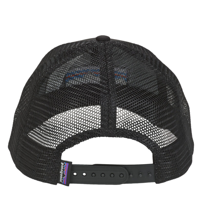 Casquette trucker Patagonia P-6 Logo Lopro noire pour homme - 2